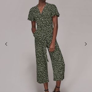 Whistles Jemma Wild Leopard Jumpsuit